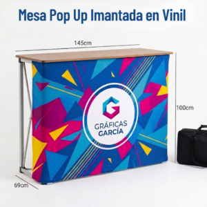 Mesa Pop Up Imantada en Vinil