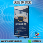 Roll Up Económico en Lona 80x200 y 120x200